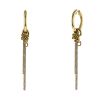 Paire de pendants d'oreilles H. Stern Diane Von Furstenberg en or jaune - 00pp thumbnail