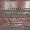 Sac à main Chloé Silverado en cuir marron - Detail D3 thumbnail