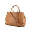Prada Galleria handbag in gold leather saffiano - 00pp thumbnail