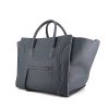 Celine Phantom large model handbag in blue leather - 00pp thumbnail