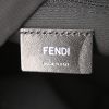 Zaino Fendi Bag Bugs in tela e pelle nera rosa e bianca e pelliccia blu - Detail D3 thumbnail