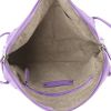 Bottega Veneta shoulder bag in purple intrecciato leather - Detail D2 thumbnail