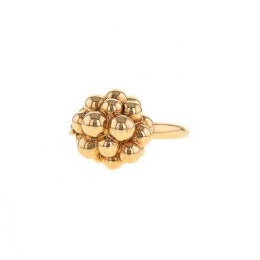 Boucheron Grains de Mure ring in pink gold