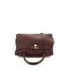 Hermes Kelly 35 cm handbag in brown togo leather - 360 Front thumbnail