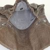 Chanel shoulder bag in brown leather - Detail D3 thumbnail