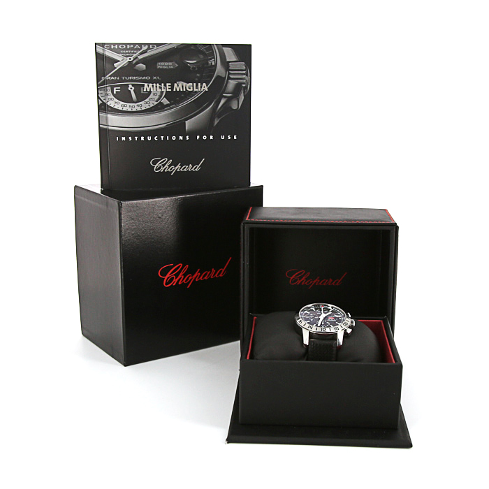 Chopard Mille Miglia Gmt watch in stainless steel  Circa  2010