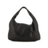 Bottega Veneta handbag in black intrecciato leather - 360 thumbnail