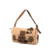 Fendi handbag in brown canvas and brown leather - 00pp thumbnail