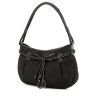 Dior handbag in black monogram canvas and black leather - 00pp thumbnail