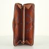 Portefeuille Hermes Silkin en cuir epsom rouge-brique - Detail D2 thumbnail