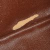 Borsa a tracolla Louis Vuitton Trocadéro in tela monogram marrone e pelle naturale - Detail D4 thumbnail