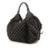 Louis Vuitton handbag in black monogram denim canvas and black leather - 00pp thumbnail