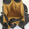 Louis Vuitton handbag in black monogram denim canvas and black leather - Detail D2 thumbnail