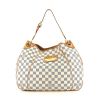 Louis Vuitton handbag in azur damier canvas and natural leather - 360 thumbnail