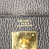 Hermes Kelly 32 cm handbag in black Ardenne leather - Detail D3 thumbnail