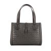 Bottega Veneta handbag in grey intrecciato leather - 360 thumbnail