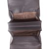 Sac à main Bottega Veneta en cuir intrecciato gris - Detail D5 thumbnail