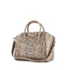 Givenchy Antigona small model handbag in taupe python - 00pp thumbnail