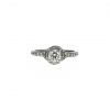 Chaumet Lien solitaire ring in platinium and diamonds - 360 thumbnail