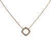 Dinh Van Impressions necklace in pink gold and diamonds - 00pp thumbnail