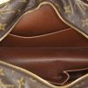 Bolso de mano Louis Vuitton Cité en lona Monogram marrón y cuero natural - Detail D2 thumbnail