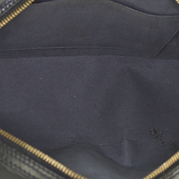 Bolso de mano Louis Vuitton Jasmin en cuero Epi negro - Detail D2