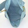 Celine Sac Sangle shopping bag in blue leather - Detail D2 thumbnail