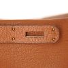 Bolso de mano Hermes Kelly 32 cm en cuero granulado naranja Potiron - Detail D5 thumbnail