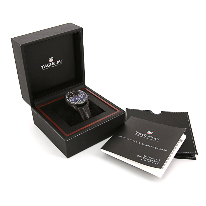 Montre TAG Heuer Grand Carrera Calibre 17 Rs en titane noir mat Vers  2010