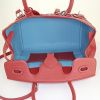Ralph Lauren Ricky large model handbag in red leather - Detail D3 thumbnail