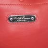Ralph Lauren Ricky large model handbag in red leather - Detail D4 thumbnail