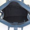 Yves Saint Laurent Chyc large model handbag in blue leather - Detail D2 thumbnail