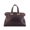 Fendi Chameleon handbag in purple leather - 360 thumbnail