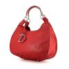 Dior 61 shopping bag in red leather - 00pp thumbnail