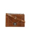 Dior Diorama handbag in brown leather - 360 thumbnail