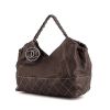 Chanel Coco Cabas handbag in golden brown leather - 00pp thumbnail