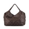 Chanel Coco Cabas handbag in golden brown leather - 360 thumbnail