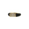 Van Cleef & Arpels Philippine ring in yellow gold,  diamonds and onyx - 00pp thumbnail