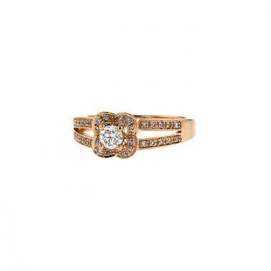 Sortija Mauboussin Chance Of Love en oro rosa y en diamante