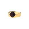 Chanel ring in yellow gold and garnet - 00pp thumbnail