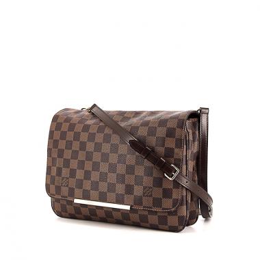 Brown Louis Vuitton Damier Ebene Hoxton PM Crossbody Bag For Sale