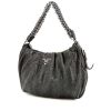 Prada Lux Chain handbag in black grained leather - 00pp thumbnail