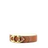 Hermès belt in gold epsom leather - 00pp thumbnail