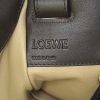 Loewe handbag in beige suede and brown leather - Detail D3 thumbnail