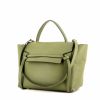 Borsa Celine Tie Bag modello piccolo in pelle martellata verde acqua - 00pp thumbnail
