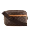 Louis Vuitton Reporter shoulder bag in brown monogram canvas and natural leather - 360 thumbnail
