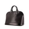 Louis Vuitton Alma handbag in black epi leather - 00pp thumbnail