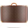 Louis Vuitton rigid suitcase in brown monogram canvas and natural leather - 360 thumbnail