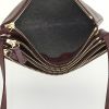 Celine Trio small model shoulder bag in burgundy leather - Detail D2 thumbnail