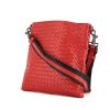 Bottega Veneta shoulder bag in red leather - 00pp thumbnail